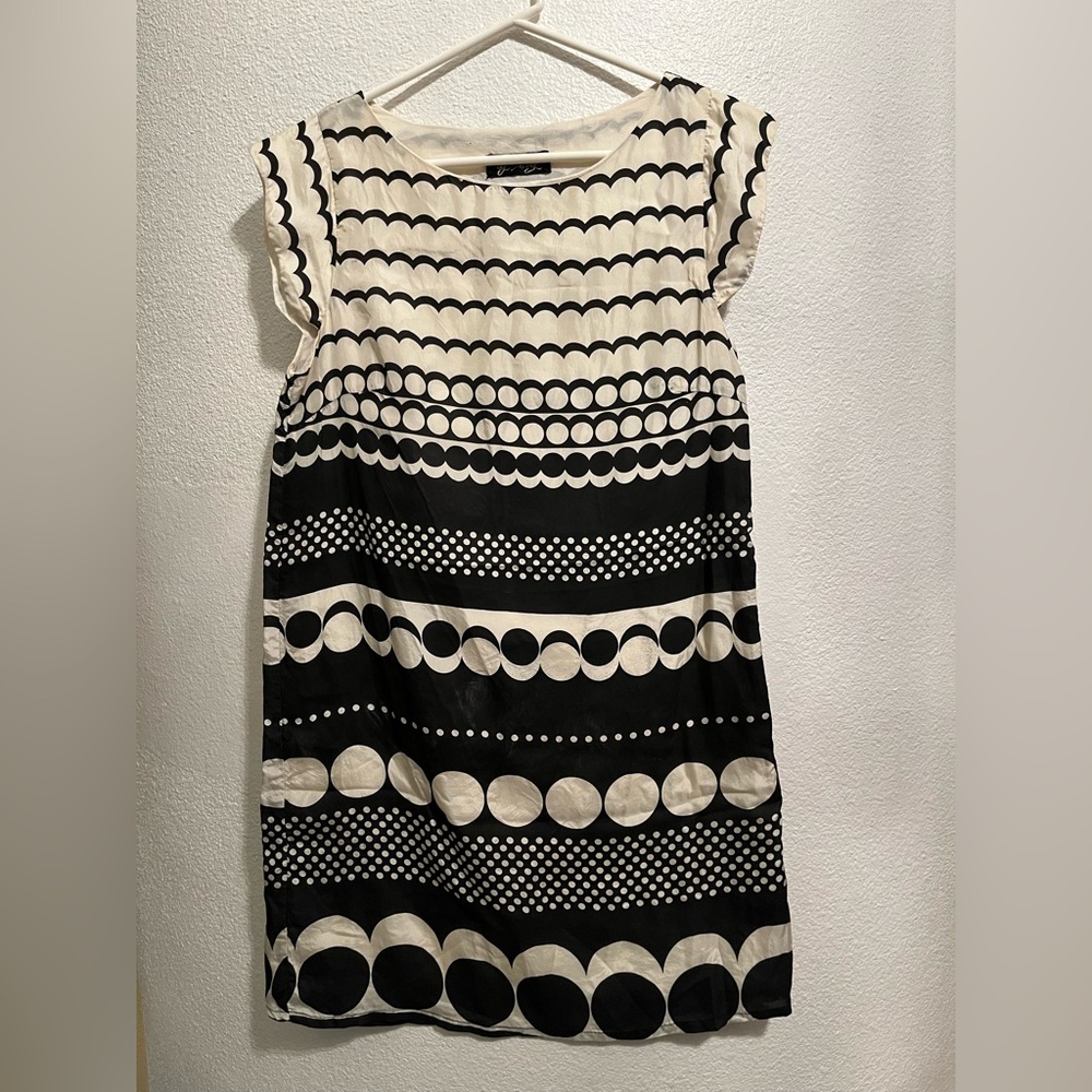 Italian Olga de Polga Geometrical Dress Size ~ Medium